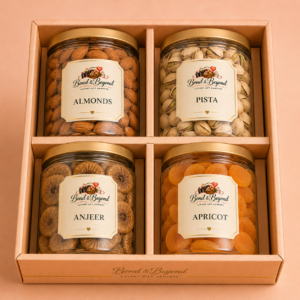 Exotic Four Dry Fruits Hamper