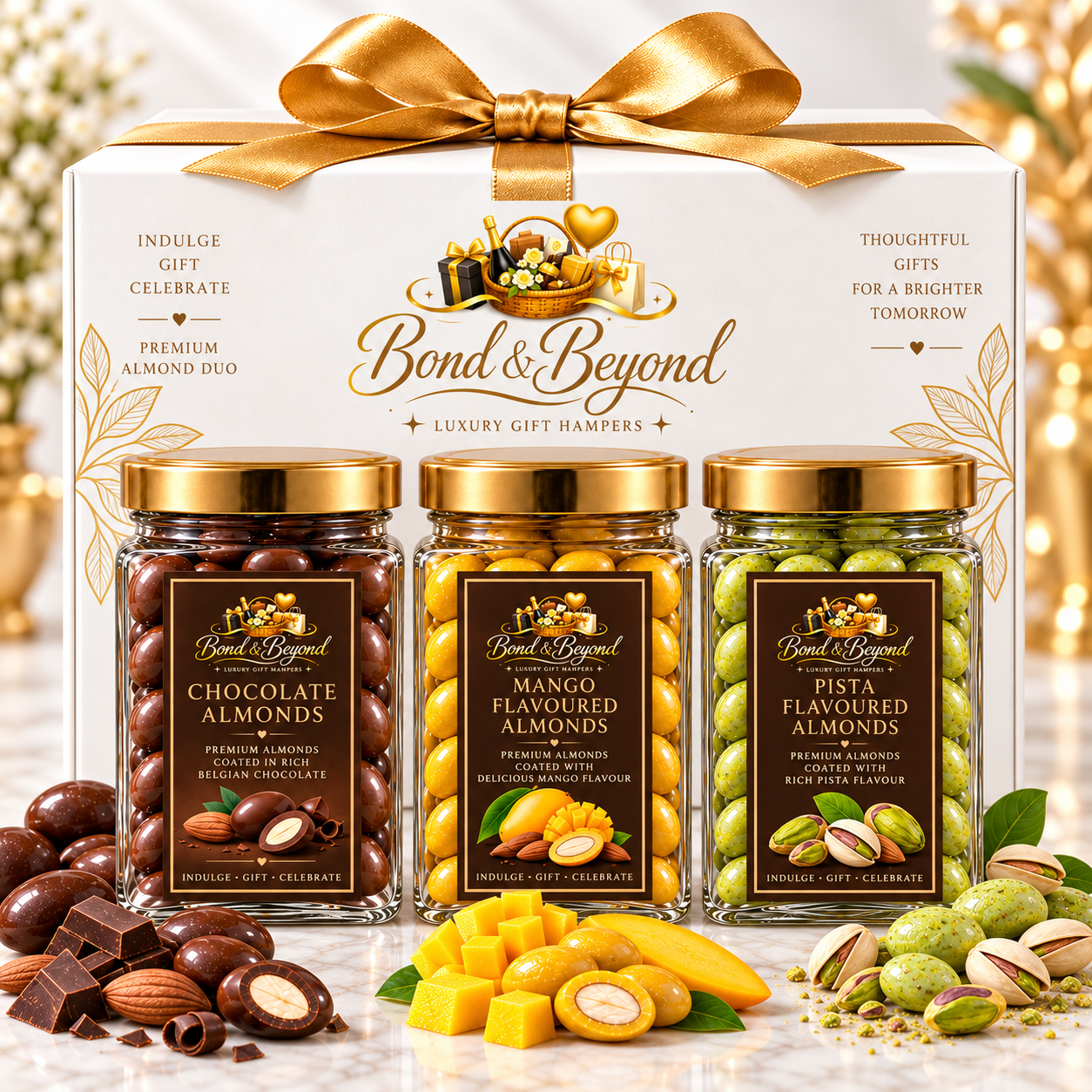 Chocolate Mango and Pista Trio Trio