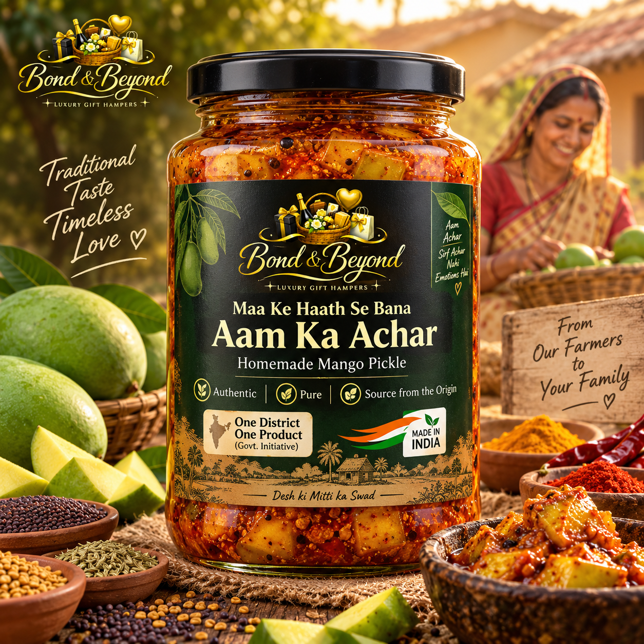 Maa Ke Haath Se Bana Aam Ka Achar