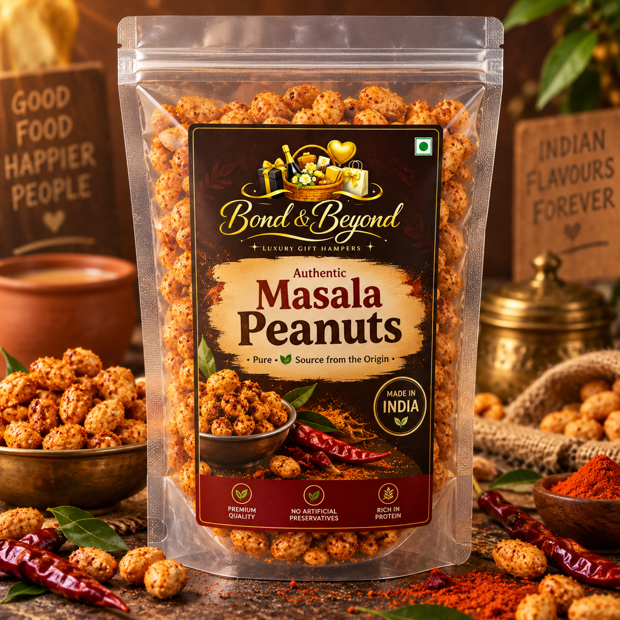 Masala Peanuts