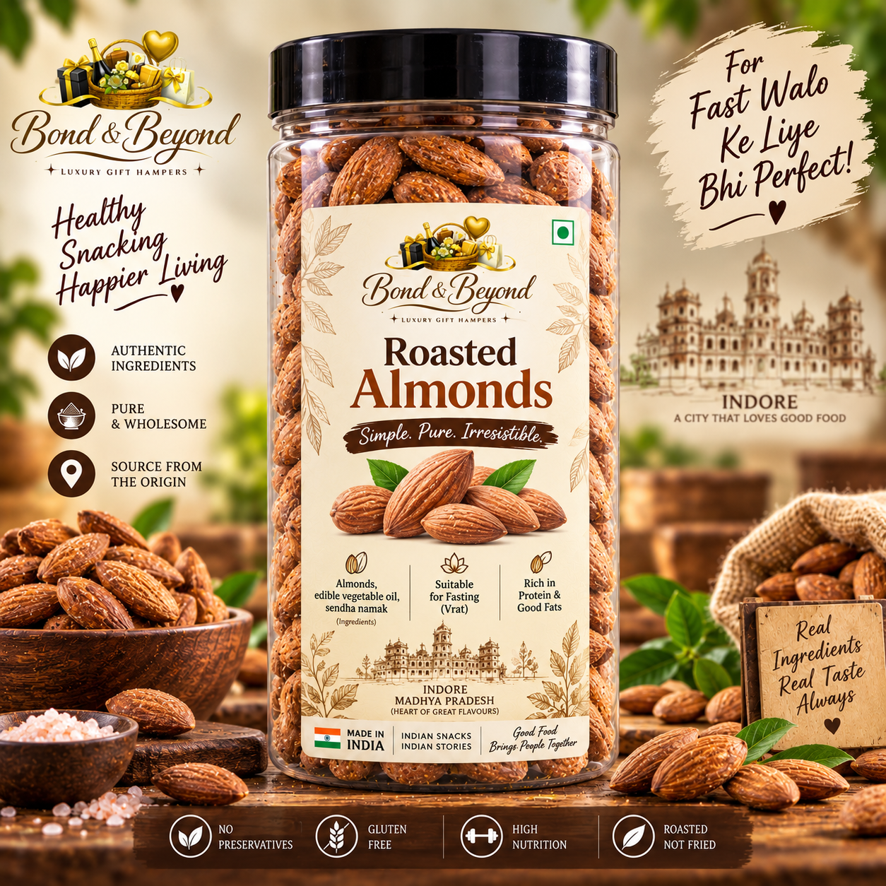 Roasted Almonds